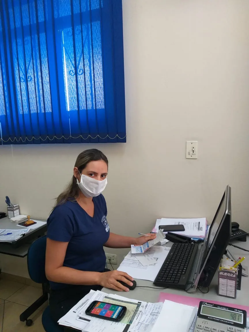 Sala de atendimento da Despachante União Souza em Jacareí